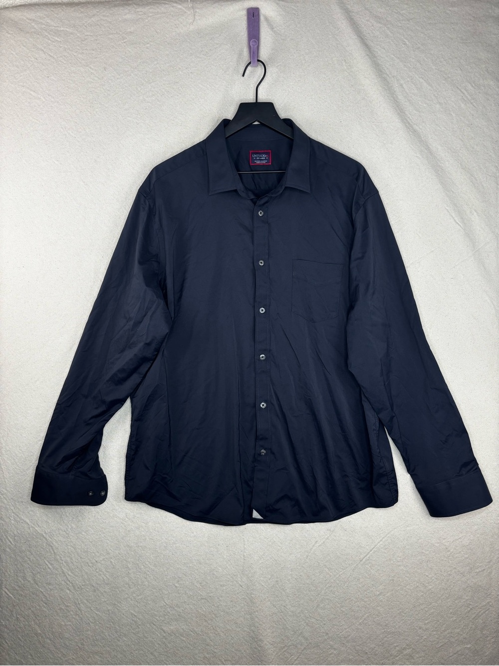 Untuckit men’s 2XL black button up